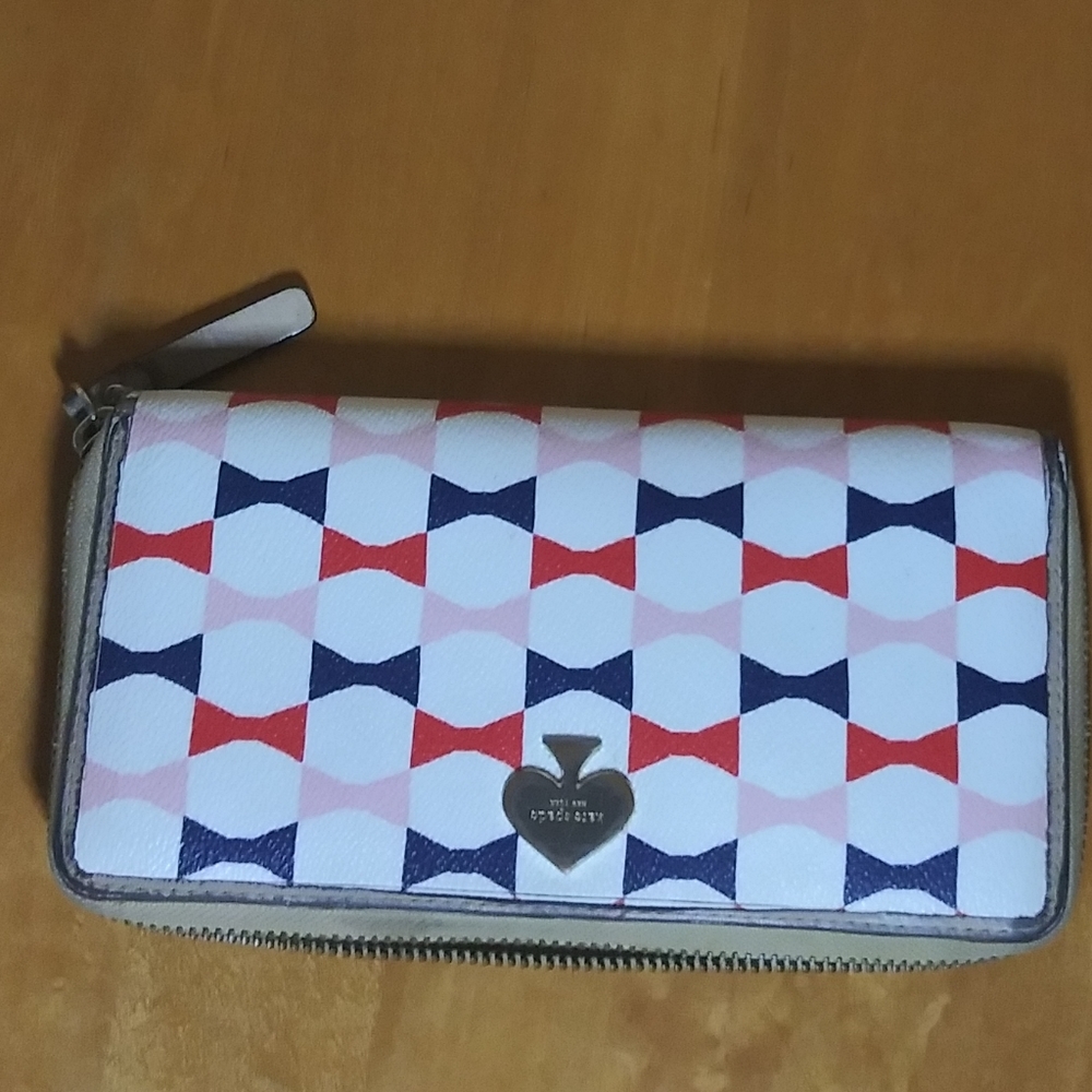 Katie Spade Bow Tie  Lacey Leather Wallet